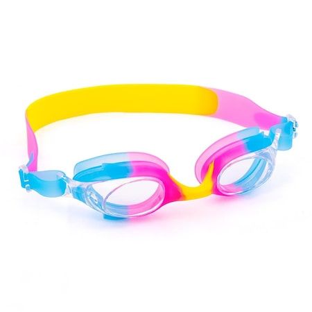 Bookazine Colorful Kids Goggles with Case, Cotton Candy TI1524234